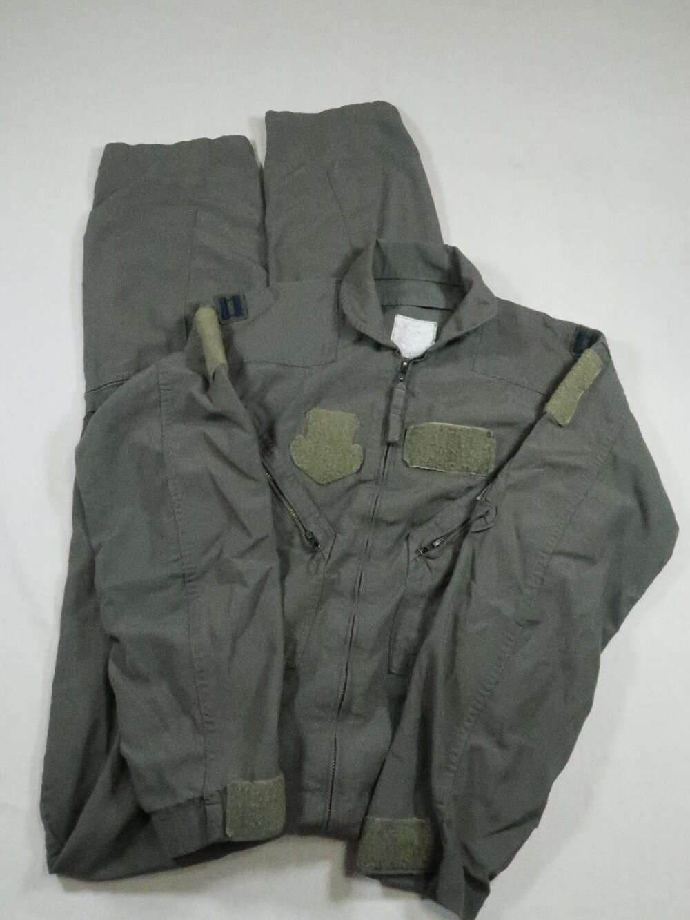 Olive Green Military Flight Suit Coveralls Utility Jumpsuit Women's Small
